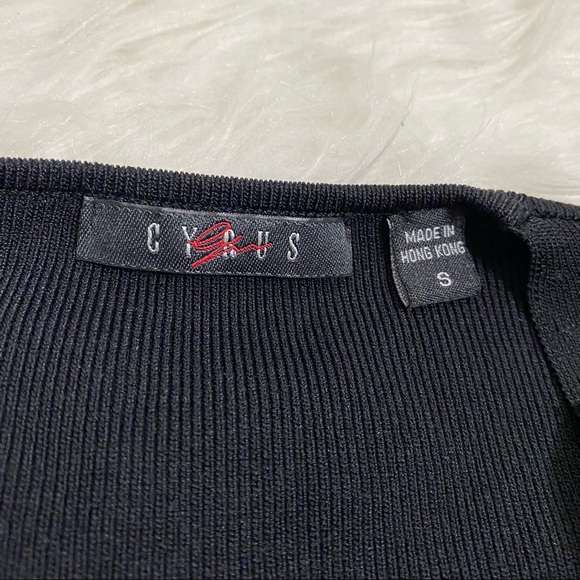 Black Sequin Long Sleeve Blouse - Picture 4 of 4